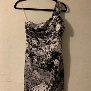 MINI ONE SHOULDER DRESS